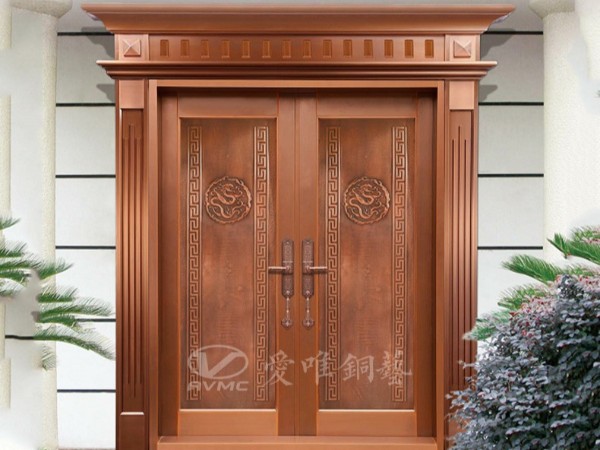 佛山銅門(mén)廠家愛(ài)唯銅藝——?jiǎng)e墅銅門(mén)入戶銅門(mén)定制款式