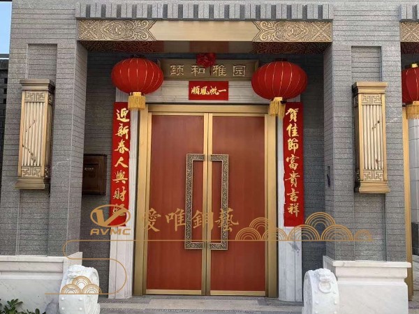 廣東別墅銅門(mén)廠家跟您說(shuō)保養(yǎng)別墅銅門(mén)